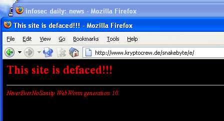 santy.e defaced site
